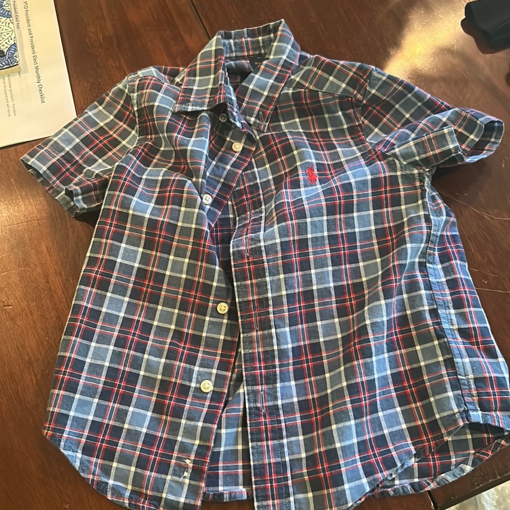 Ralph Lauren short sleep w button down. Cute in all seasons!